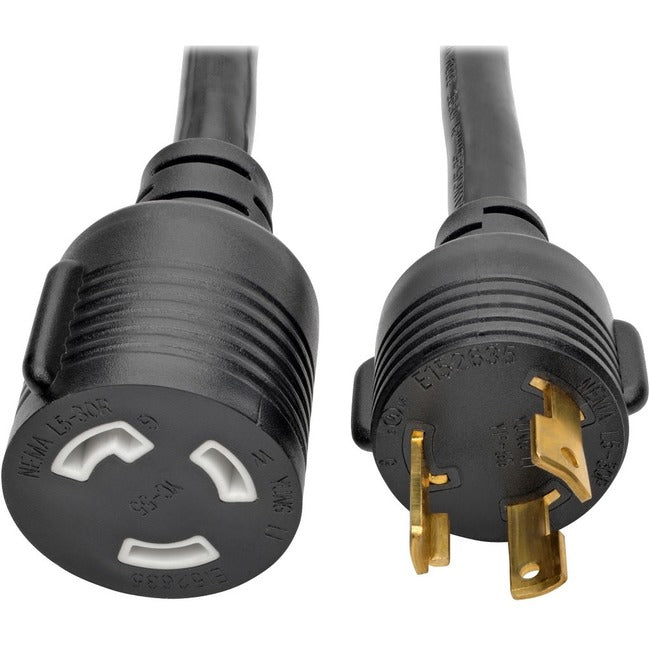 Tripp Lite 10ft Heavy Duty Power Extension Cord 30A 10AWG L5-30P L5-30R