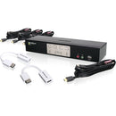 IOGEAR 4-Port HDMI KVMP with DisplayPort Adapters Bundle - American Tech Depot