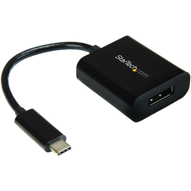 StarTech.com USB C to DisplayPort Adapter 4K 60Hz - USB Type-C to DP 1.4 Monitor Video Converter (DP Alt Mode) - Thunderbolt 3 Compatible - American Tech Depot