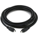 Monoprice IEEE-1394 FireWire iLink DV Cable 4P-4P M-M - 10ft (BLACK) - American Tech Depot