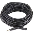 Monoprice 75ft 3.5mm Stereo Plug-Jack M-F Cable - Black - American Tech Depot
