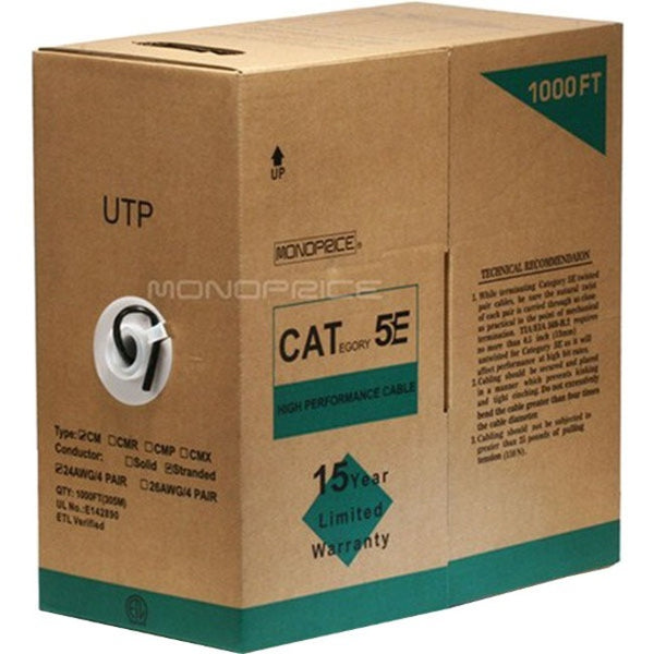 Monoprice Cat. 5e UTP Network Cable - American Tech Depot