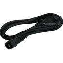Monoprice, Inc. Power Adapter Cord Cable-black 6ft - American Tech Depot