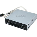 Monoprice 3.5 Inches Internal USB 2.0 52-in-1 Memory Card Reader-Writer - 3 Color