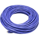 Monoprice Cat5e 24AWG UTP Ethernet Network Patch Cable, 100ft Purple - American Tech Depot