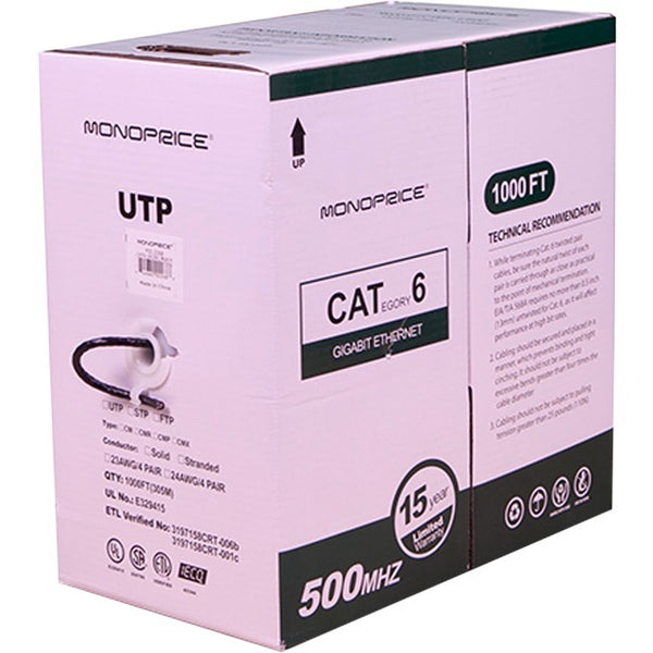 Monoprice Cat. 6 UTP Network Cable - American Tech Depot