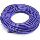Monoprice Cat6 24AWG UTP Ethernet Network Patch Cable, 100ft Purple - American Tech Depot
