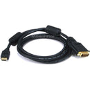Monoprice 6ft 28AWG HDMI� to M1-D (P&D) Cable - Black