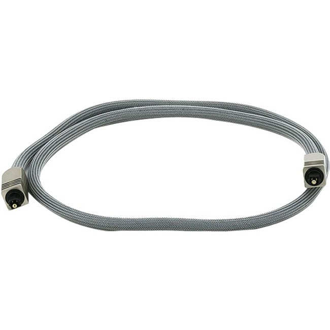 Monoprice 3ft Premium Optical Toslink Cable with Metal Fancy Connector - American Tech Depot