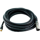 Monoprice 25ft Premier Series XLR Male to RCA Male 16AWG Cable (Gold Plated) - American Tech Depot
