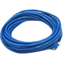 Monoprice 30FT 24AWG Cat5e 350MHz UTP Bare Copper Ethernet Network Cable - Blue - American Tech Depot