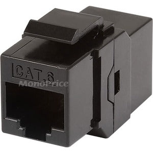 Monoprice, Inc. Cat6 Inline Coupler Keystone Jack - Blak - American Tech Depot