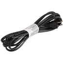 Monoprice 10ft 18AWG Figure 8 Shape AC Power Cord Cable w-o Polarized (C-7-1-15P) - Black - American Tech Depot