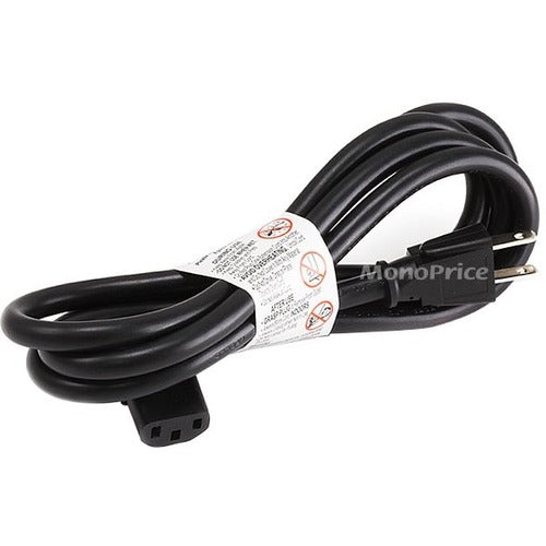Monoprice 10ft 14AWG Right Angle Power Cord Cable w- 3 Conductor PC Power Connector Socket