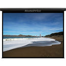 Monoprice, Inc. Matte White Fabric Motorized Proj Screen - American Tech Depot