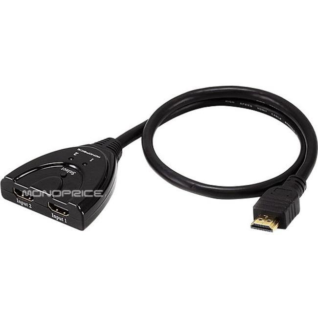 Monoprice, Inc. Blackbird - 2x1 Hdmi 1.4 Switch - American Tech Depot