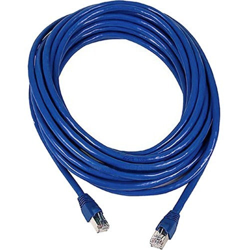 Monoprice Cat6A 26AWG STP Ethernet Network Patch Cable, 30ft Blue - American Tech Depot
