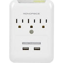 Monoprice, Inc. Power Surge Protector - 3 Outlet