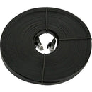 Monoprice Cat5e 30AWG UTP Flat Ethernet Network Patch Cable, 100ft Black - American Tech Depot