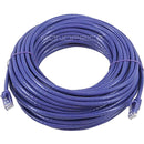 Monoprice FLEXboot Series Cat6 24AWG UTP Ethernet Network Patch Cable, 75ft Purple - American Tech Depot