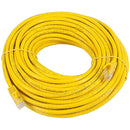 Monoprice FLEXboot Series Cat6 24AWG UTP Ethernet Network Patch Cable, 75ft Yellow - American Tech Depot