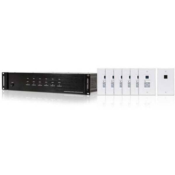 Monoprice, Inc. Multizone Cont And Amplifier Kit, 6 Zone