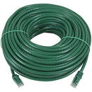Monoprice FLEXboot Series Cat5e 24AWG UTP Ethernet Network Patch Cable, 100ft Green - American Tech Depot
