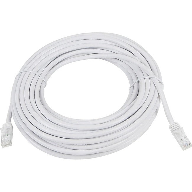 Monoprice FLEXboot Series Cat6 24AWG UTP Ethernet Network Patch Cable, 100ft White - American Tech Depot