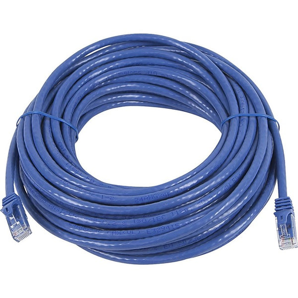 Monoprice FLEXboot Series Cat5e 24AWG UTP Ethernet Network Patch Cable, 25ft Blue - American Tech Depot