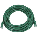 Monoprice FLEXboot Series Cat5e 24AWG UTP Ethernet Network Patch Cable, 30ft Green - American Tech Depot
