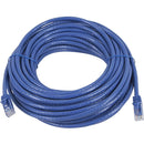 Monoprice FLEXboot Series Cat5e 24AWG UTP Ethernet Network Patch Cable, 50ft Blue - American Tech Depot
