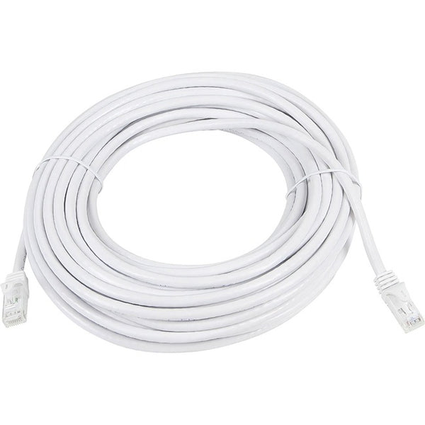 Monoprice FLEXboot Series Cat5e 24AWG UTP Ethernet Network Patch Cable, 50ft White - American Tech Depot