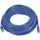 Monoprice FLEXboot Series Cat5e 24AWG UTP Ethernet Network Patch Cable, 75ft Blue - American Tech Depot