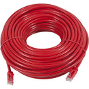 Monoprice FLEXboot Series Cat5e 24AWG UTP Ethernet Network Patch Cable, 75ft Red - American Tech Depot