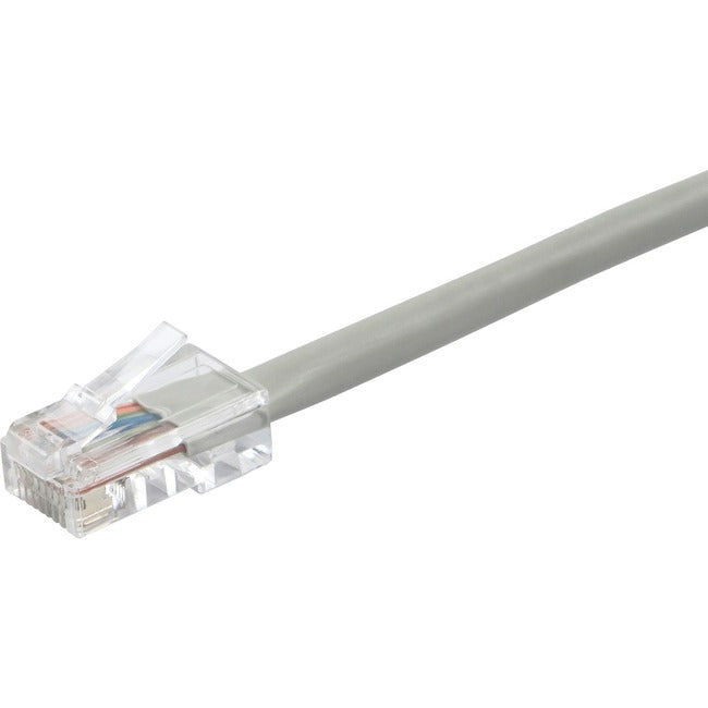 Monoprice ZEROboot Series Cat6 24AWG UTP Ethernet Network Patch Cable, 50ft Gray - American Tech Depot