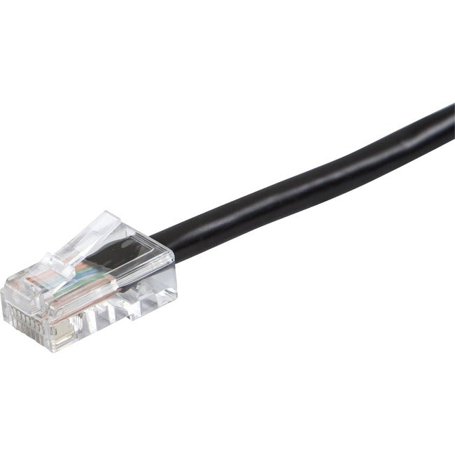 Monoprice ZEROboot Series Cat6 24AWG UTP Ethernet Network Patch Cable, 50ft Black - American Tech Depot