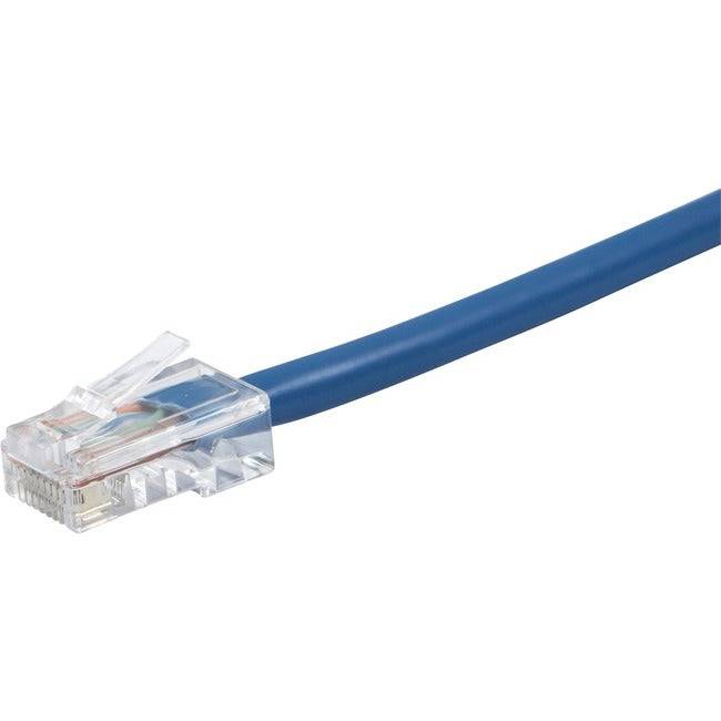 Monoprice ZEROboot Series Cat6 24AWG UTP Ethernet Network Cable, 50ft Blue - American Tech Depot