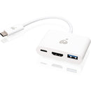 IOGEAR USB-C to Multiport HDMI - USB Adapter with PD Pass-Thru