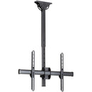 Startech Ceiling Tv Mount - 1.8 To 3ft Short Pole - 32 To 75in Tvs W- A Weight Capacity O