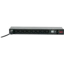 APC by Schneider Electric Rack PDU, Switched, 1U, 16A, 208-230V, (8)C13 - American Tech Depot