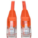 Tripp Lite 5ft Cat5 Cat5e Snagless Molded Patch Cable UTP Orange RJ45 M-M 5' - American Tech Depot