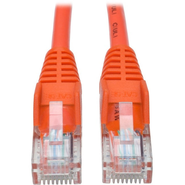 Tripp Lite 14ft Cat5 Cat5e Snagless Molded Patch Cable UTP Orange RJ45 M-M 14' - American Tech Depot