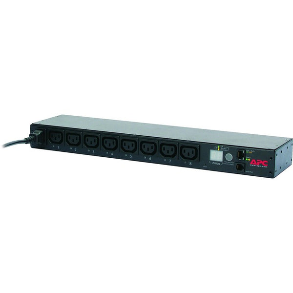 APC by Schneider Electric Rack PDU, Switched, 1U, 12A-208V, 10A-230V, (8)C13 - American Tech Depot