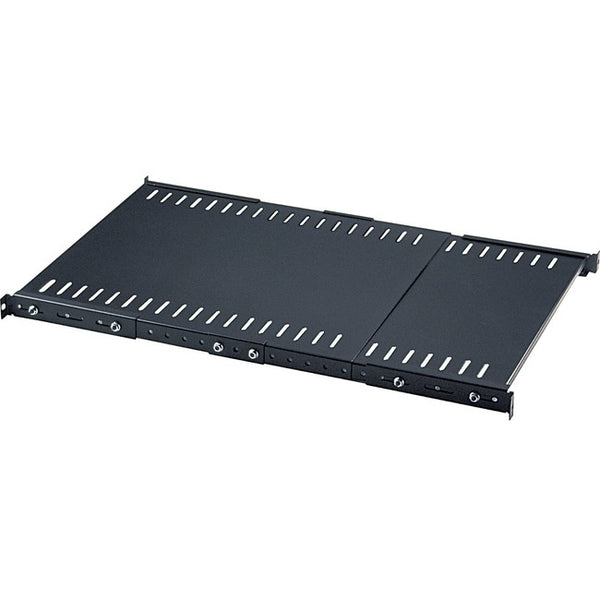 Intellinet Network Solutions 19 Inch Fixed Extending Shelf, 1U, Steel, Adjustable Depth From 20 - 40 In. (55.88 - 101.6 cm)