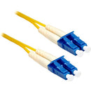 ENET 1M LC-LC Duplex Single-mode 9-125 OS1 or Better Yellow Simplex Fiber Patch Cable 1 meter LC-LC Individually Tested