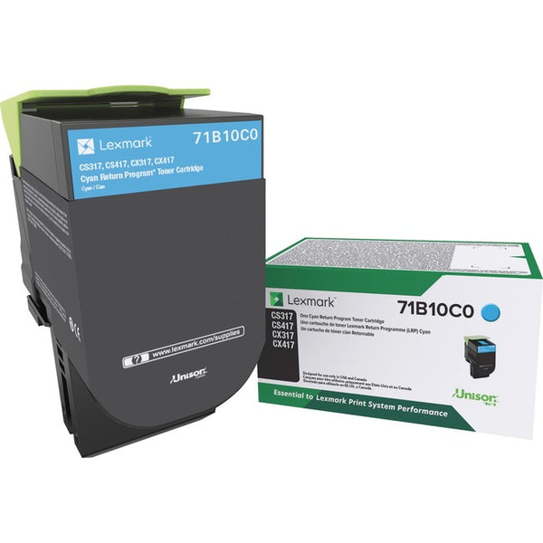 Lexmark Original Toner Cartridge - Cyan - American Tech Depot