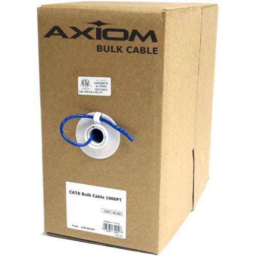 Axiom CAT5e Bulk Cable Spool 1000FT (Green) - American Tech Depot