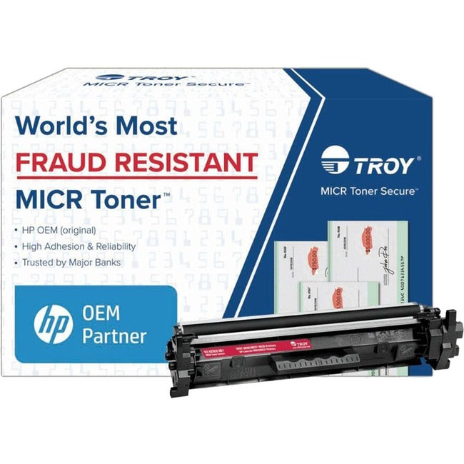 Troy Toner Secure Original MICR Toner Cartridge - Alternative for Troy, HP - Black
