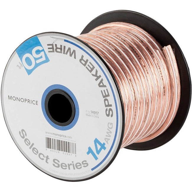 Monoprice Select Series 14AWG Speaker Wire, 50ft - American Tech Depot