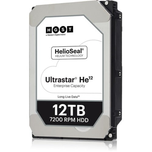 HGST Ultrastar He12 HUH721212AL4201 12 TB Hard Drive - 3.5" Internal - SAS (12Gb-s SAS)